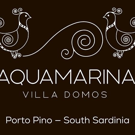 Villa Aquamarina Pavoncella Blu Porto Pino Luaran gambar